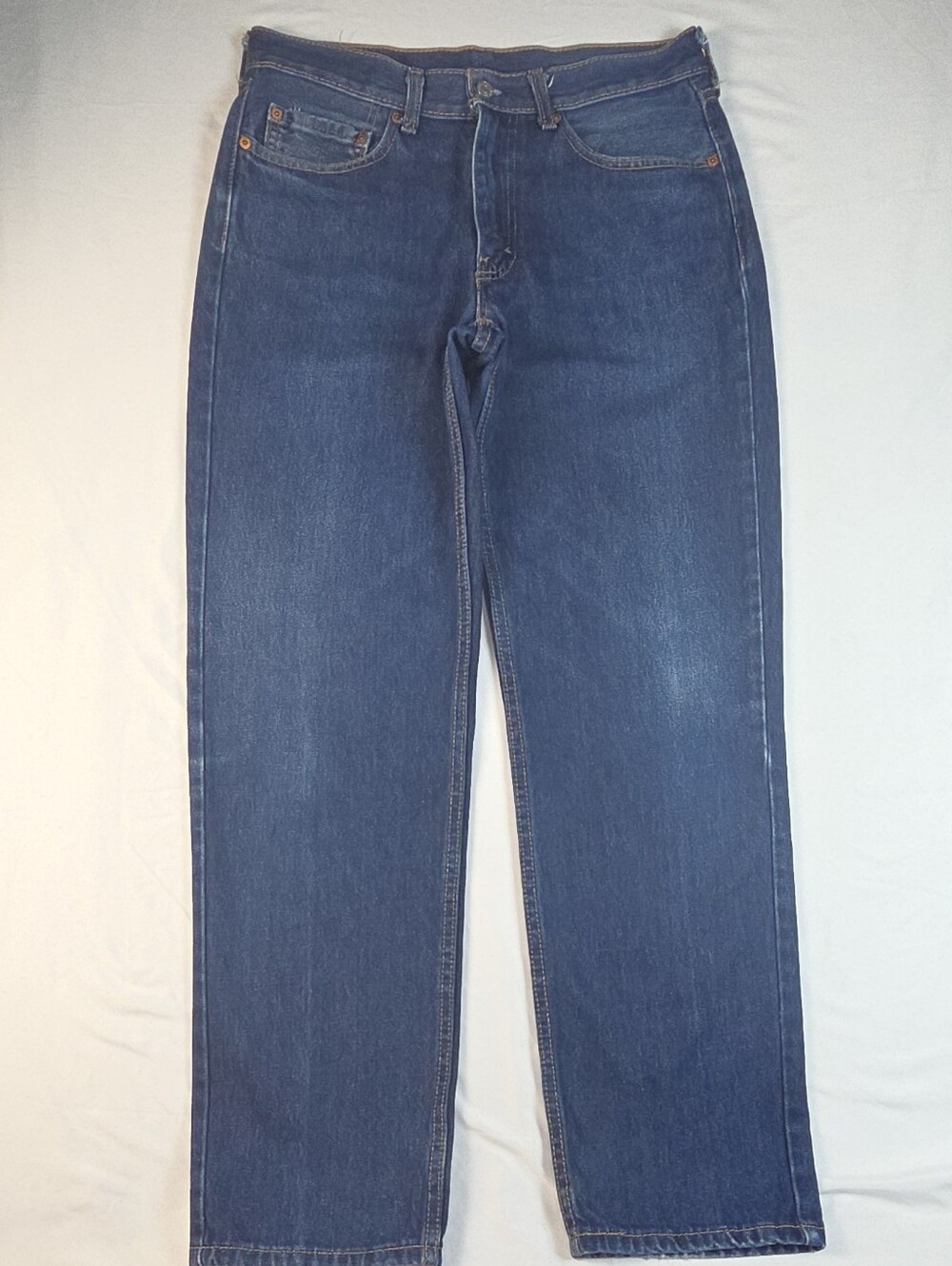 Levi Strauss 550 31x32 Lot Of 2 Piar Dark Wash Straight Fit Blue Jeans